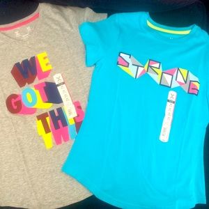 Xersion Girls Quick-Dri shirt NEW